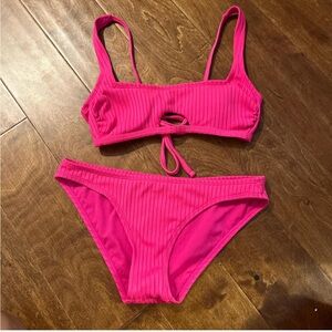 Vibrant Pink Bikini Set